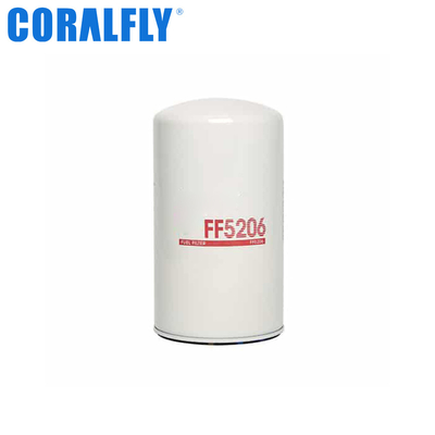 Ff5206 P556916 BF5810 Fleetguard Diesel Engine Fuel Filter Spin - On Secondary