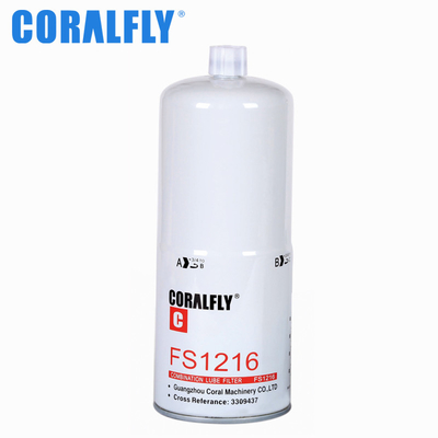 Coralfly OEM Diesel Engine Fleetguard Fuel Filter FS1216